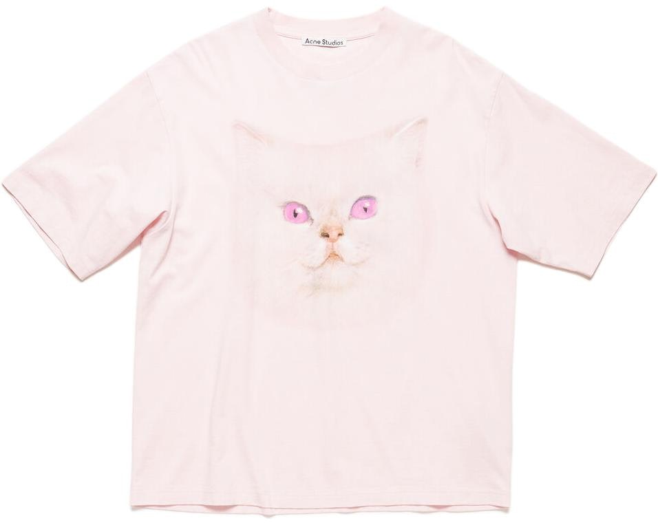 acne-studios-ss-24-pet-series-cat-print-unisex-pink-crewneck-casual-t-shirt-cl-0297-dky