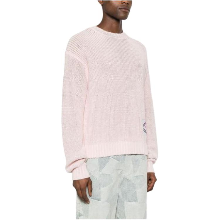 Acne Studios SS24 Pink Oversized Crewneck Long Sleeve Sweater Men’s. B60322PALEPINKVINBEIGE 圖 5