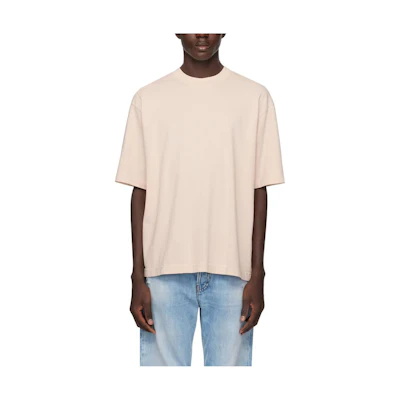 Acne Studios SS24 Plain Crewneck Pink T-Shirt Casual Tee. CL0218-DKY