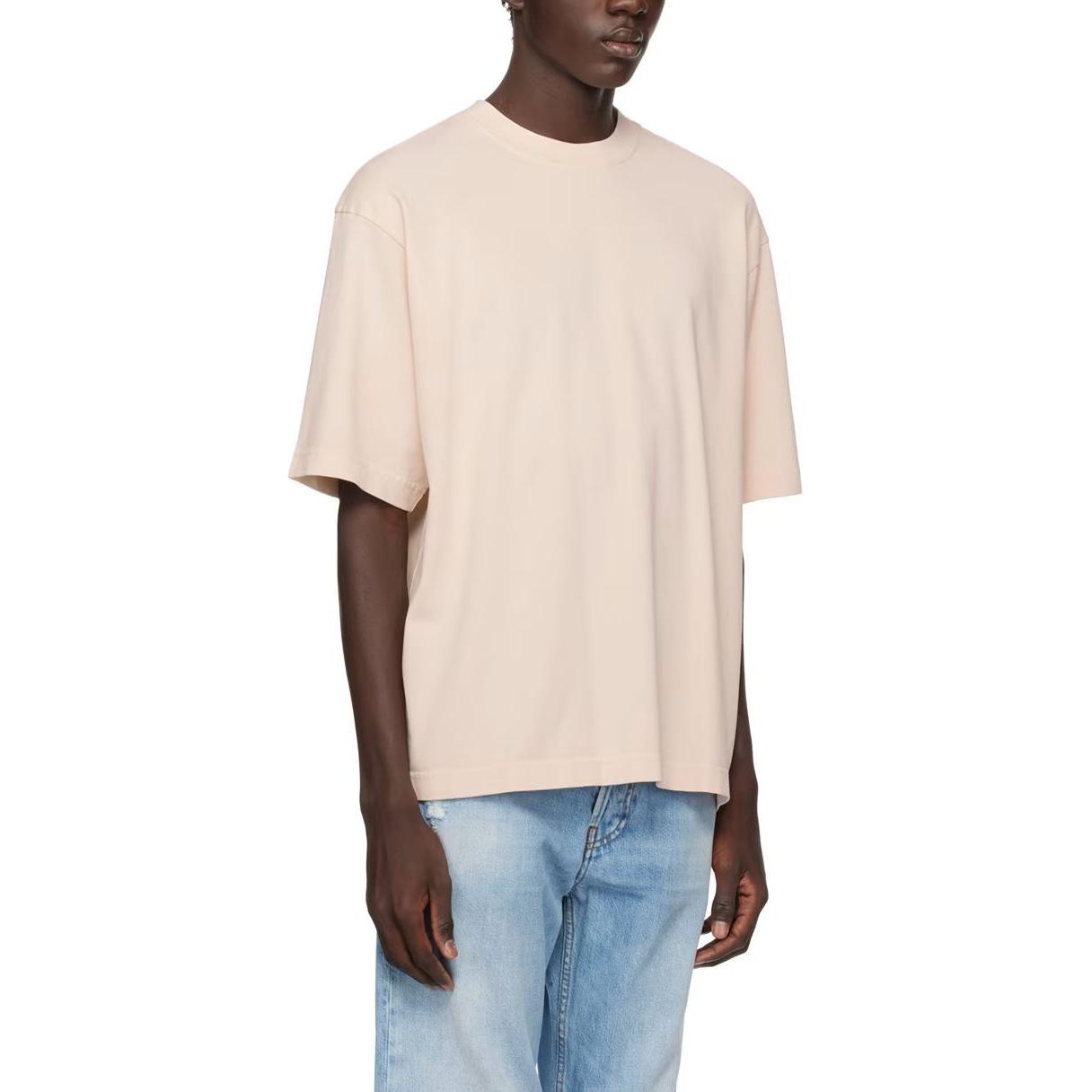 Purchase Acne Studios SS24 简约粉色圆领短袖休闲T恤。 CL0218-DKY