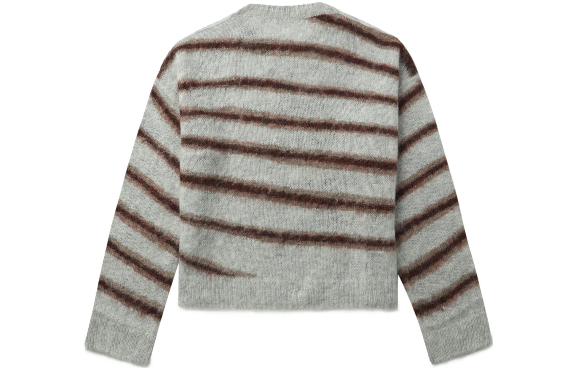 Acne Studios SS24 Striped Loose-Fit Mohair Pullover Sweater Unisex. B60315 圖 3