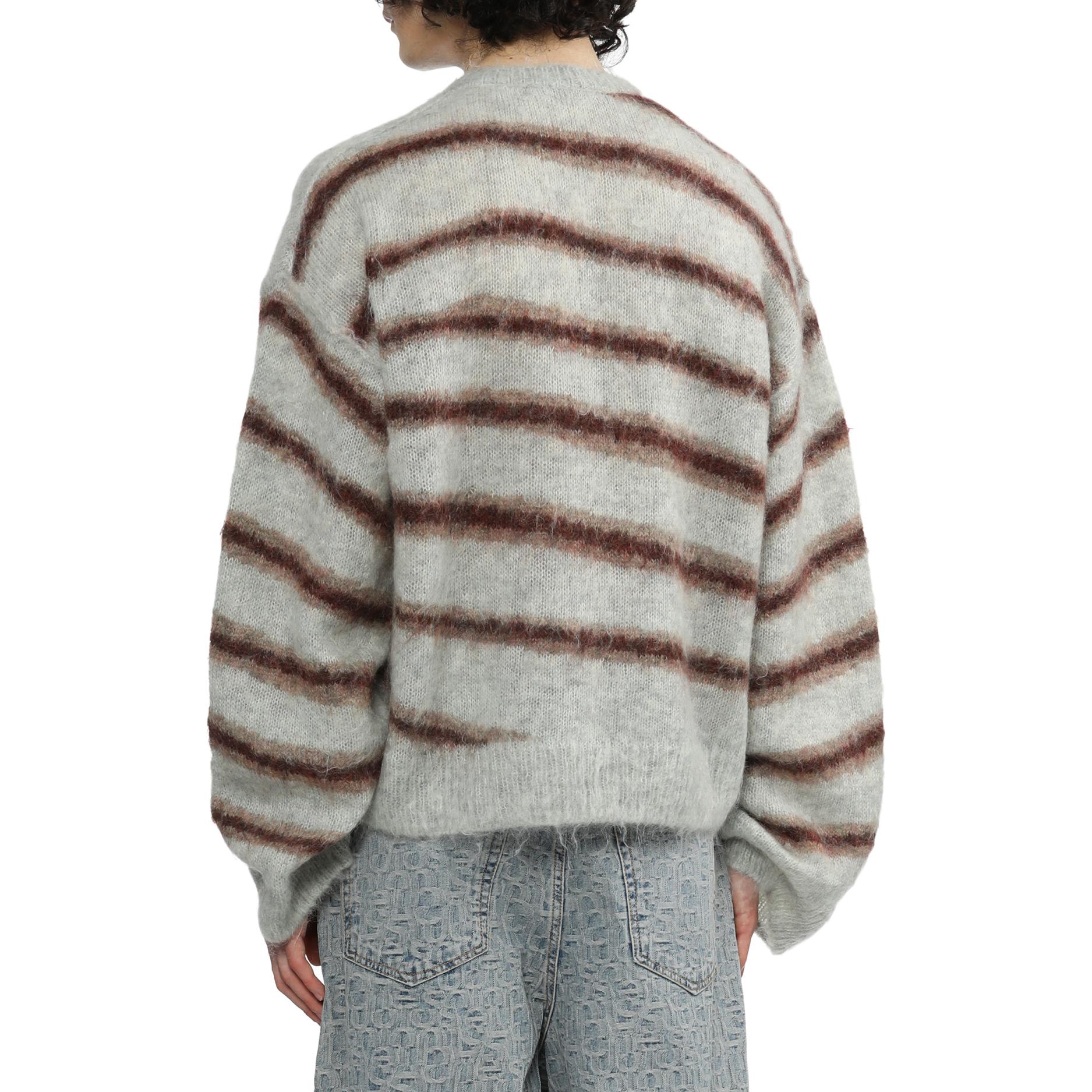 Acne Studios SS24 Striped Loose-Fit Mohair Pullover Sweater Unisex. B60315 圖 6