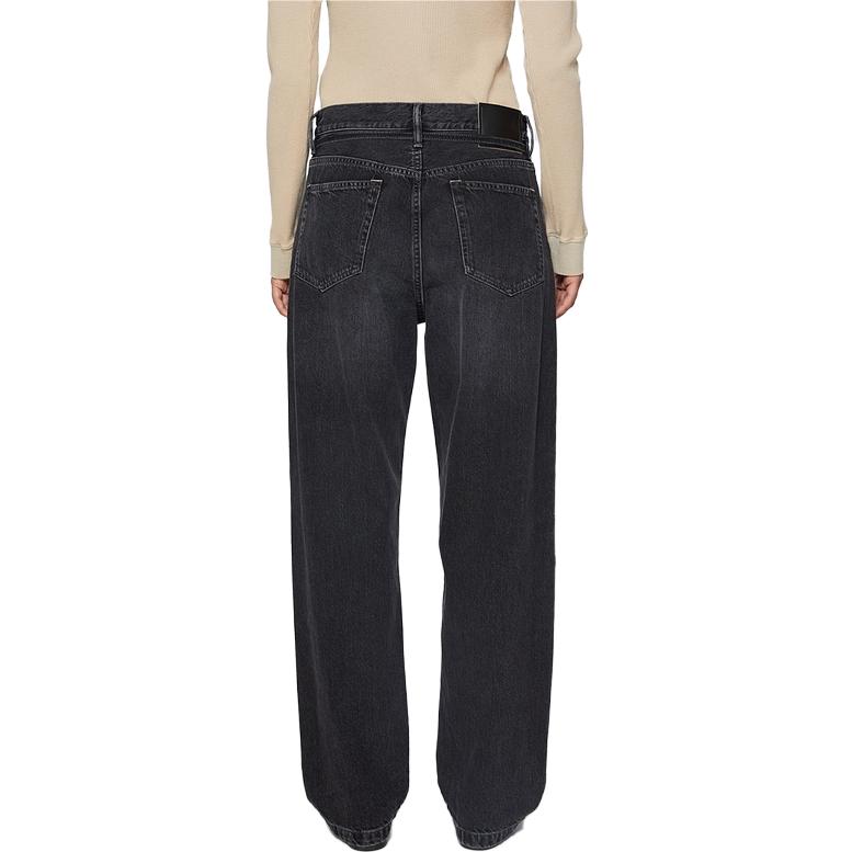 Acne Studios SS24 Unisex Black Denim 1991 Vintage Wide-Leg Straight Jeans C00067-900 圖 4