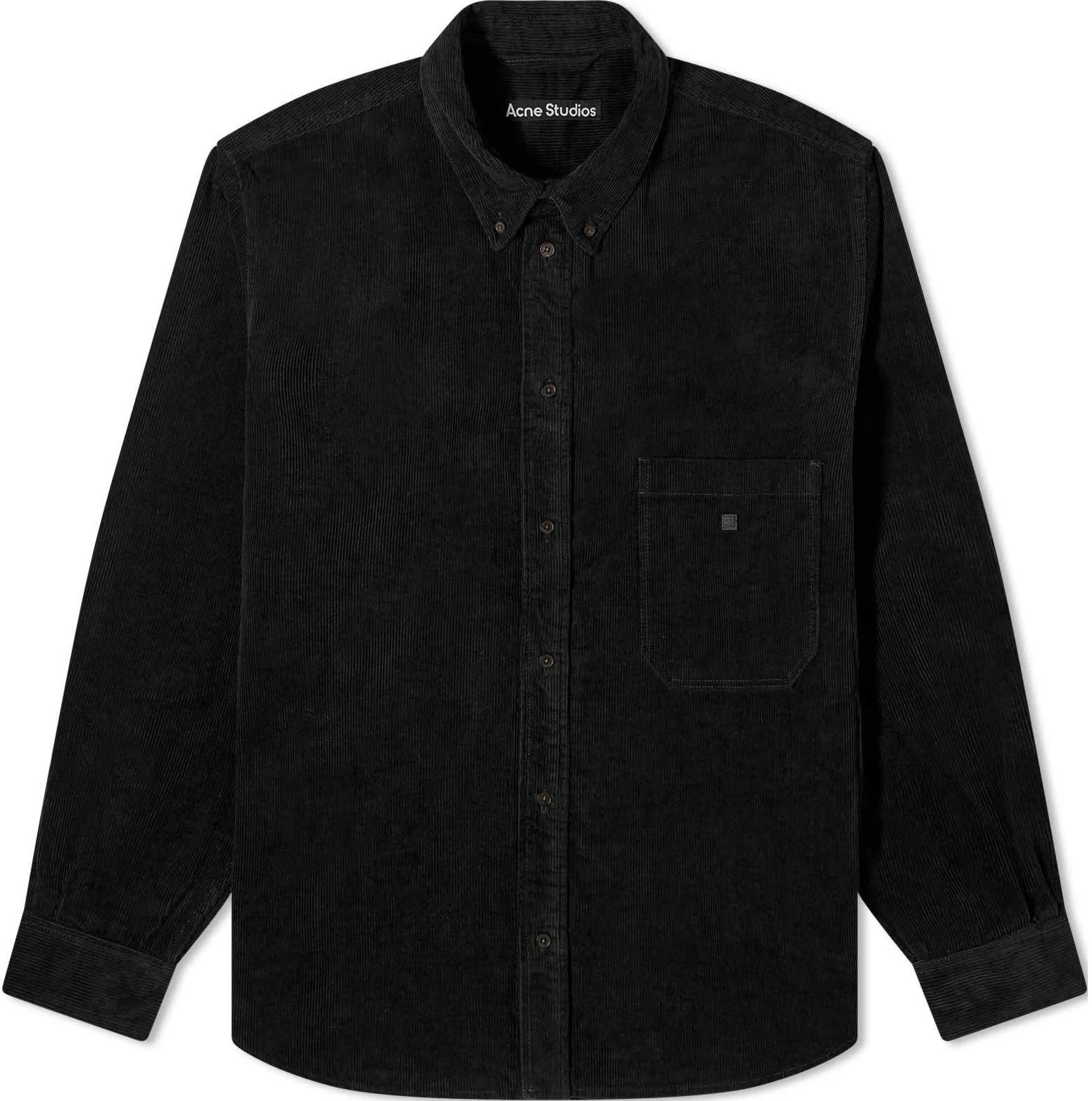 acne-studios-ss-24-unisex-corduroy-button-up-jacket-black-c90164-black