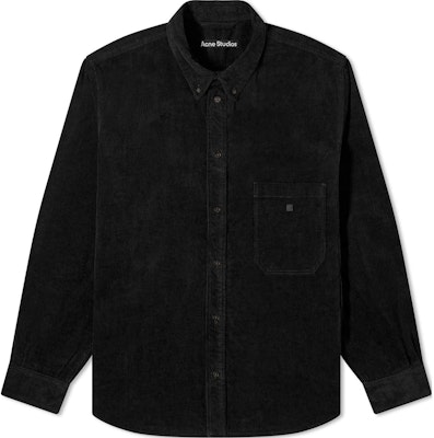 Chaqueta Unisex de Pana con Botones Negra Acne Studios SS24. C90164-Black Buy Chaqueta Unisex de Pana con Botones Negra Acne Studios SS24. C90164-Black