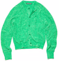 Order Acne Studios SS24 男女款綠色針織開襟衫钮扣外套. C60072-BCD