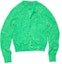 Order Acne Studios SS24 Cardigan Uniseks Butang Hijau Cerah Knit. C60072-BCD