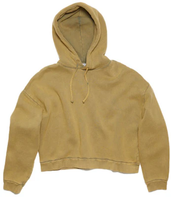 Acne Studios SS24 Unisex Vintage Dyed Cotton Logo Patch Hoodie Gray-Green. CI0138-ABC Order Acne Studios SS24 Unisex Vintage Dyed Cotton Logo Patch Hoodie Gray-Green. CI0138-ABC