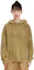 Purchase Acne Studios SS24 Unisex Vintage Dyed Cotton Logo Patch Hoodie Gray-Green. CI0138-ABC