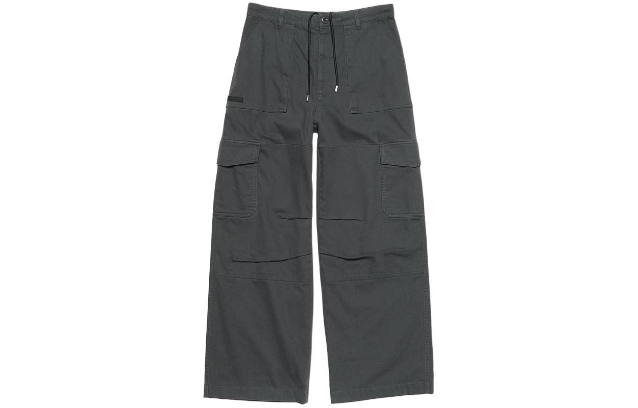 Order Pantalones Hombre Acne Studios SS24 Vintage Rectos Tiro Medio Gris Oscuro. BK0589-Darkgray