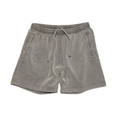 Acne Studios SS24 Vintage Washed Relaxed Elastic Casual Shorts Grey Men’s. CE0038-BM0