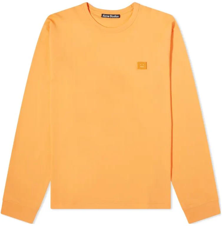 acne-studios-ss-24-yellow-crewneck-long-sleeve-sweatshirt-with-logo-cl-0204-ac-1