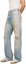 Shop Acne Studios SS25 Distressed Mid-Waist Wide-Leg Denim Jeans Blue メンズ B00403-863