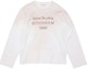 Buy Acne Studios SS25 Lunar New Year Vintage Wash Long Sleeve Tee Unisex Fog White CL0343-DC6