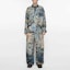 Lookbook Acne Studios SS25 Printed Distressed Loose Fit Jeans Mid Blue for Men BK0679-863