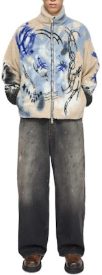 Acne Studios SS25 Super Baggy Distressed Wide-Leg Jeans Men’s Black. B00396-900 Lookbook Acne Studios SS25 Super Baggy Distressed Wide-Leg Jeans Men’s Black. B00396-900