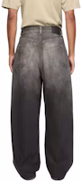 Details for Acne Studios SS25 男士超寬鬆破洞黑色寬管牛仔褲 B00396-900
