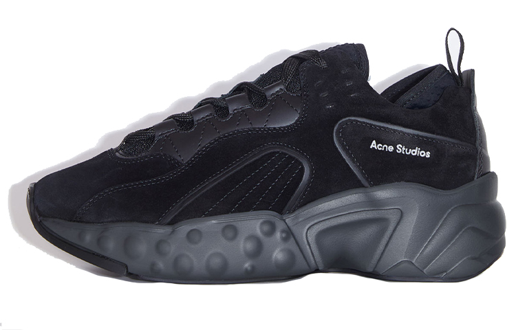 Acne Studios Suede Sneakers 'Black'
