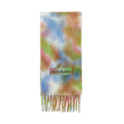Acne Studios Tie-Dye Knit Scarf Unisex Couple Design Multicolor. CA0284-BHM
