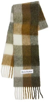 Acne Studios Syal Unisex Alpaca Wool Plaid Fringe Warna-Warni untuk Pasangan CA0084DID Order Acne Studios Syal Unisex Alpaca Wool Plaid Fringe Warna-Warni untuk Pasangan CA0084DID