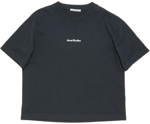 Acne Studios Uniseks Hitam Crewneck Logo Baju-T Lengan Pendek. CL0275-900 Buy Acne Studios Uniseks Hitam Crewneck Logo Baju-T Lengan Pendek. CL0275-900