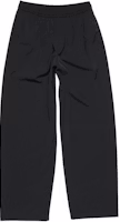 Acne Studios Unisex Black Relaxed Fit Elastic Waist Straight-Leg Pants. BK0593-900 Acne Studios Unisex Black Relaxed Fit Elastic Waist Straight-Leg Pants. BK0593-900