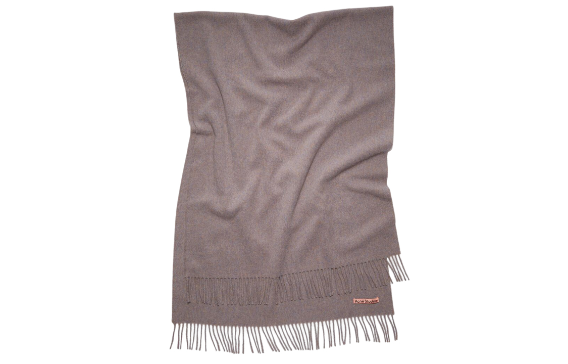 Acne Studios Unisex Brown Knitted Scarf - Stylish, Warm, and Versatile. CA0102-AHG