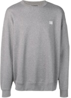 Acne Studios Unisex Crewneck Pullover Long Sleeve Sweatshirt Gray. CI0010D-LIGHTGREYMELANGE Acne Studios Unisex Crewneck Pullover Long Sleeve Sweatshirt Gray. CI0010D-LIGHTGREYMELANGE