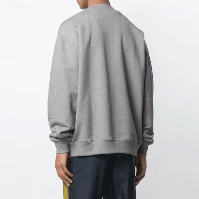 Acne Studios 男女款圓領長袖灰色衛衣。 CI0010D-LIGHTGREYMELANGE Purchase Acne Studios 男女款圓領長袖灰色衛衣。 CI0010D-LIGHTGREYMELANGE