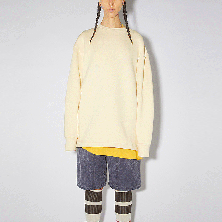 Acne Studios Unisex Crewneck Relaxed Fit Long Sleeve Sweatshirt BI0148-AE9 圖 4