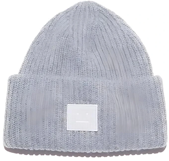 acne-studios-unisex-happy-face-wool-blend-knit-beanie-gray-c40135-990000