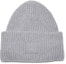 Lookbook Acne Studios Unisex Happy Face Wool-Blend Knit Beanie Gray C40135-990000