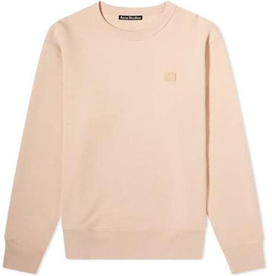 Acne Studios Unisex Oversized Face Crewneck Sweatshirt Pink. CI0076-AD5 Order Acne Studios Unisex Oversized Face Crewneck Sweatshirt Pink. CI0076-AD5