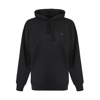 Acne Studios Unisex Oversized Solid Black Sweatshirt. CI0009-900
