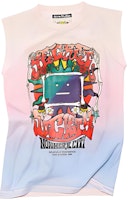 Acne Studios 男女同款粉色扎染泼墨无袖背心上衣. CL0181-COG Buy Acne Studios 男女同款粉色扎染泼墨无袖背心上衣. CL0181-COG