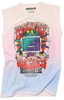 Acne Studios 男女同款粉色扎染泼墨无袖背心上衣. CL0181-COG Order Acne Studios 男女同款粉色扎染泼墨无袖背心上衣. CL0181-COG