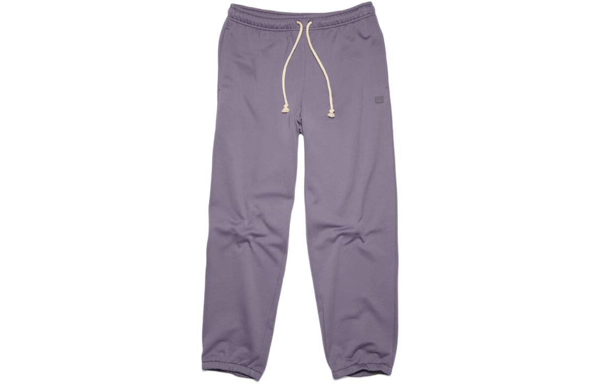 Acne Studios Unisex Purple Mid-Rise Drawstring Jogger Pants. CK0078-CUE