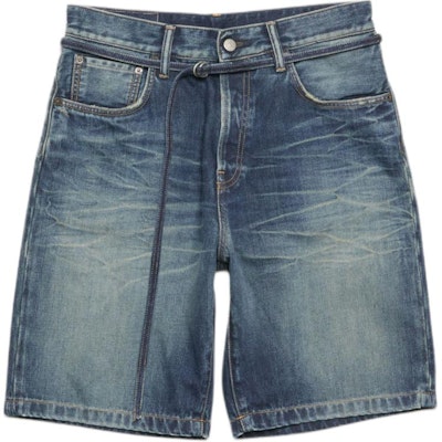 Acne Studios Unisex Relaxed Fit Casual Denim Shorts Mid Blue. CE0055-863 Buy Acne Studios Unisex Relaxed Fit Casual Denim Shorts Mid Blue. CE0055-863