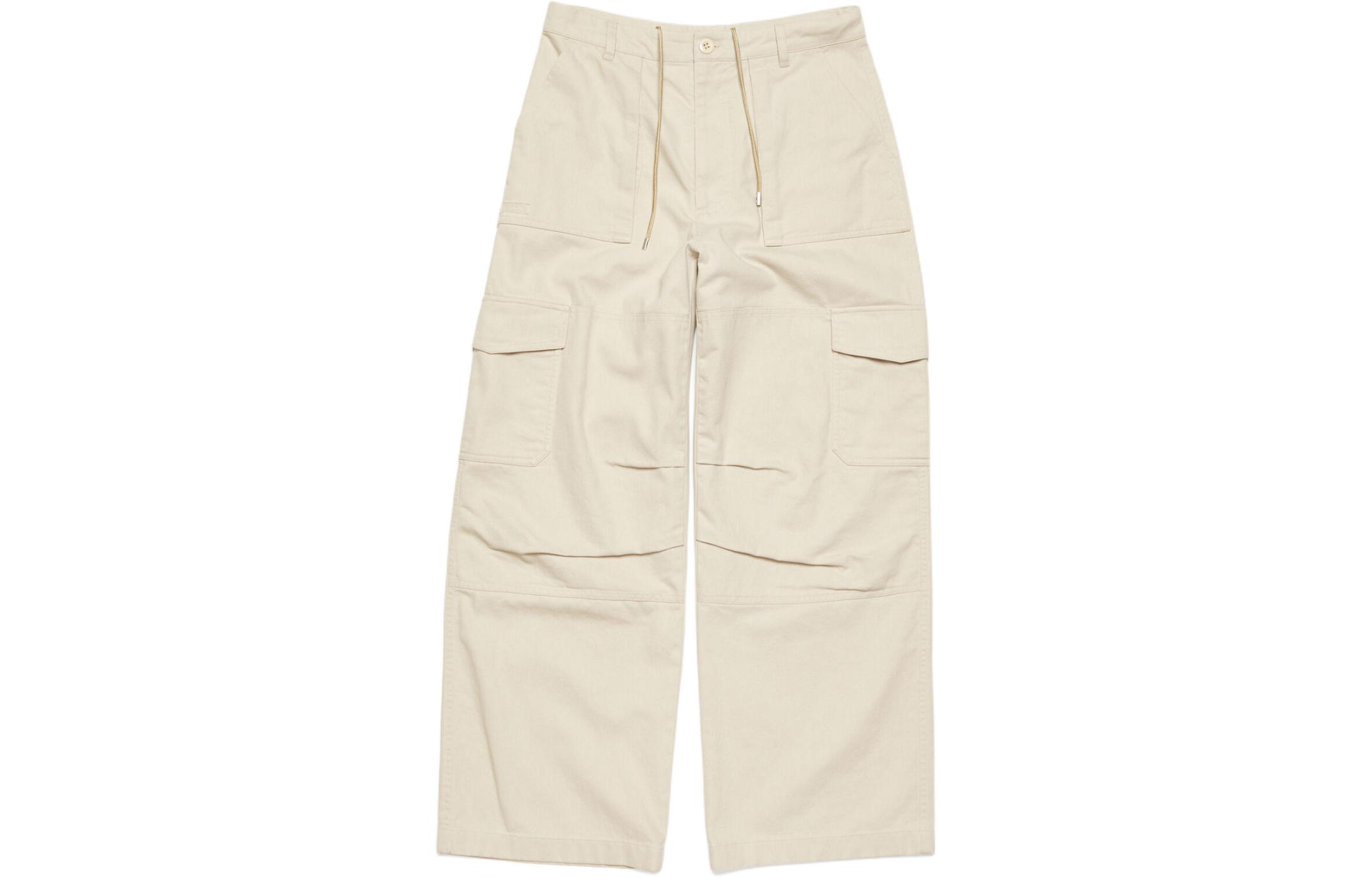 Order Pantalones Casuales Unisex Acne Studios Talle Bajo Rectos con Cremallera BK0589-AEF