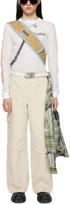 Pantalones Casuales Unisex Acne Studios Talle Bajo Rectos con Cremallera BK0589-AEF Lookbook Pantalones Casuales Unisex Acne Studios Talle Bajo Rectos con Cremallera BK0589-AEF