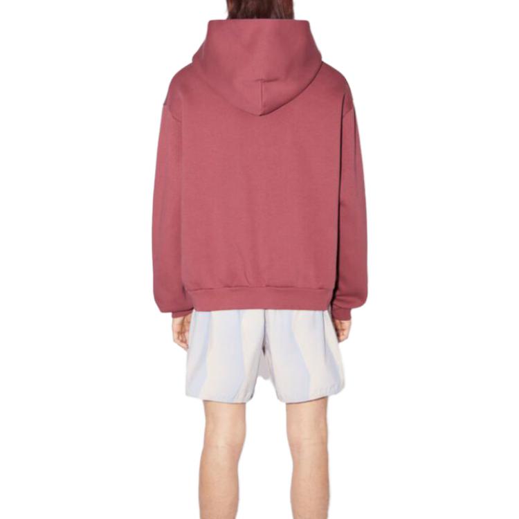 Shop Acne Studios 男女同款纯色卫衣 红色 CI0125ACH