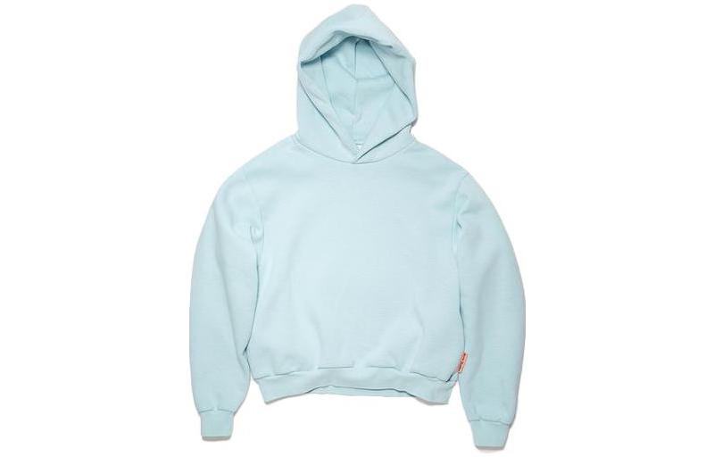 Acne Studios Unisex Solid Pullover Sweatshirt Mineral Blue CI0125-AAO