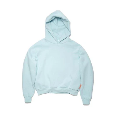 Acne Studios Unisex Solid Pullover Sweatshirt Mineral Blue CI0125-AAO