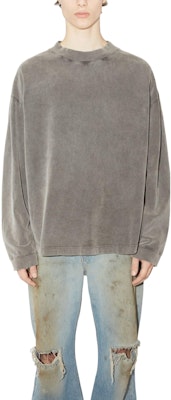 Sweater Unisex Acne Studios Vintage Faded Cotton Crewneck Warna Polos. CL0220-BM0 Lookbook Sweater Unisex Acne Studios Vintage Faded Cotton Crewneck Warna Polos. CL0220-BM0