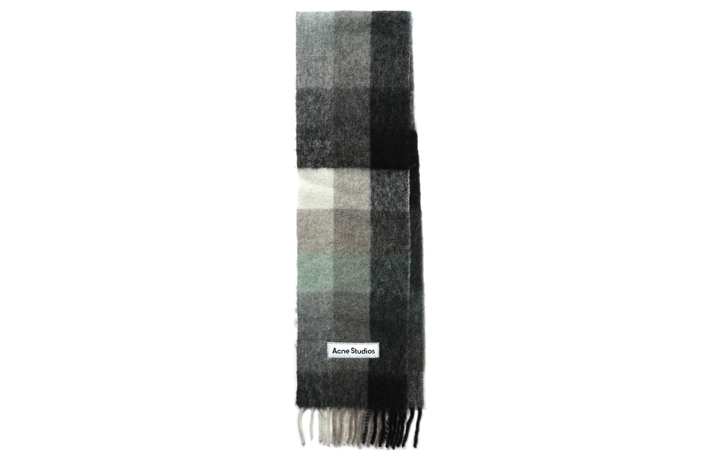 Lookbook Acne Studios Unisex Warm and Stylish Knit Scarf CA0084-111