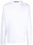 Buy Acne Studios Unisex White Plain Casual Crewneck T-Shirt. CL0204-183