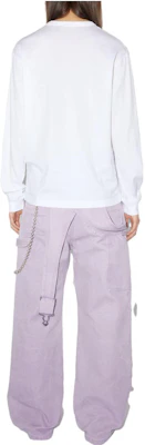 Acne Studios Unisex White Plain Casual Crewneck T-Shirt. CL0204-183 Lookbook Acne Studios Unisex White Plain Casual Crewneck T-Shirt. CL0204-183