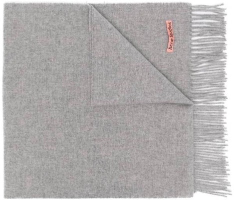 Acne Studios Unisex Selendang Bulu Kelabu Cerah - Aksesori Warna Pepejal Hangat CA0210X92 Order Acne Studios Unisex Selendang Bulu Kelabu Cerah - Aksesori Warna Pepejal Hangat CA0210X92