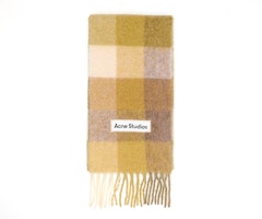 Acne Studios Unisex Yellow Fashion Trendy Warm Knit Scarf. CA0084-AYS Acne Studios Unisex Yellow Fashion Trendy Warm Knit Scarf. CA0084-AYS