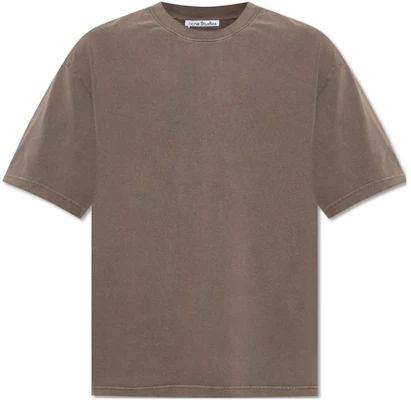 Acne Studios Kaos Unisex Vintage Faded Cotton Crewneck Warna Chestnut Brown. CL0218-ADM Order Acne Studios Kaos Unisex Vintage Faded Cotton Crewneck Warna Chestnut Brown. CL0218-ADM